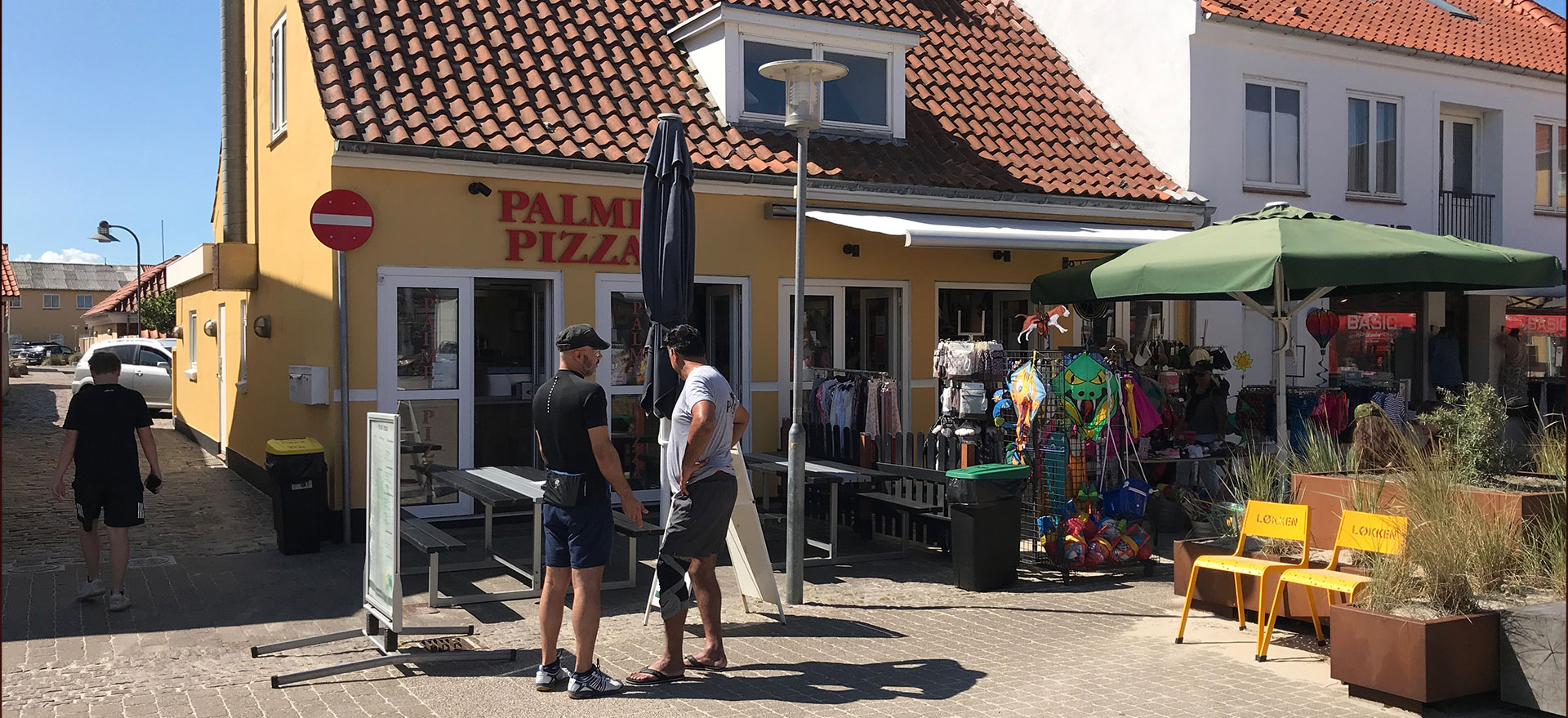 Palme Pizza på Torvet i Løkken